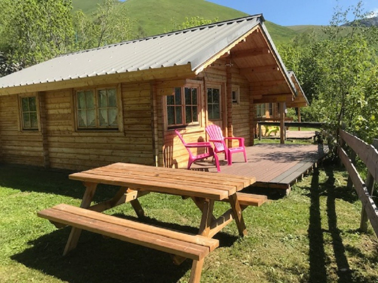 Location de chalet de montagne dans un camping familial en Maurienne