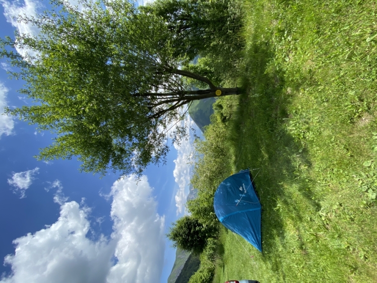 Découvrez nos espaces nus et pour tentes dans notre camping à Saint-Sorlin-d'Arves, Saint-Sorlin-d'Arves, Camping Le Domaine du Trappeur