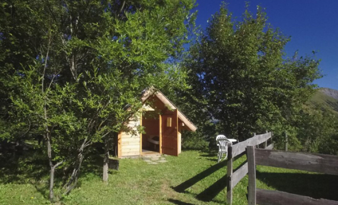 Hutte Trappeur, Saint-Sorlin-d'Arves, Camping Le Domaine du Trappeur