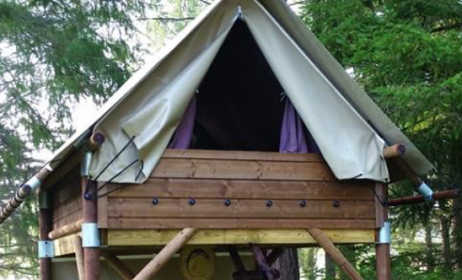 Tente Trappeur Bivouac, Saint-Sorlin-d'Arves, Camping Le Domaine du Trappeur