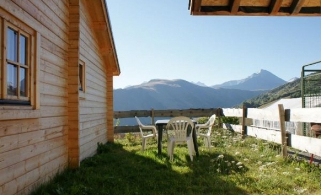 Chalet Access + Myrtille, Saint-Sorlin-d'Arves, Camping Le Domaine du Trappeur